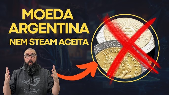 STEAM - Como criar uma conta Argentina, sendo cobrado em ARS$ 