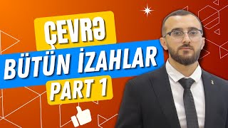 Çevrə Mövzu izahı Bütün izahlar Part 1 Qızıl qaydalar #buraxılış #blok #dim #riyaziyyat