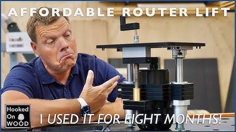 Very Affordable router lift I used for 8 months, China Tools 36