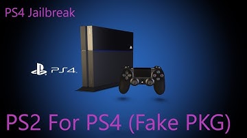 How To Make PS2 PKG For PS4 (Quick & Dirty)