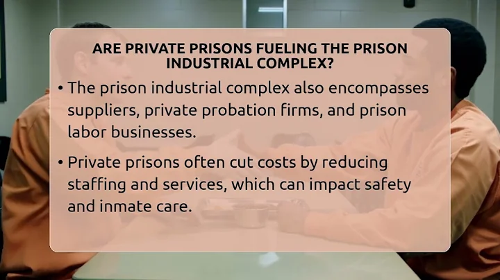 Are Private Prisons Fueling The Prison Industrial Complex? - Jail & Prison Insider
