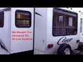 We Bought The Cheapest RV At Live Auction!