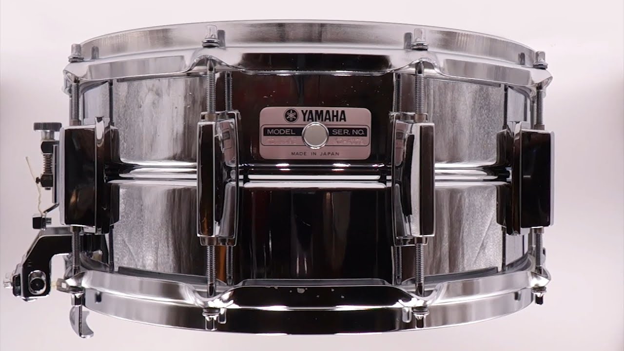 Yamaha Recording Custom SD965AE Aluminum 14x6.5 Japan - YouTube