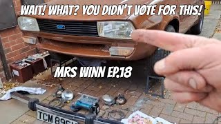 Austin Princess Rust Repair & FACELIFT - All Change Mrs Winn!