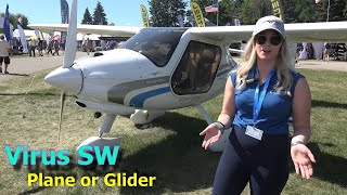 Pipistrel / Right Rudder Aviation - Showcase Pipistrel Virus SW - Register as a Glider or Airplane by TomsAviation 18,556 views 1 year ago 7 minutes, 1 second