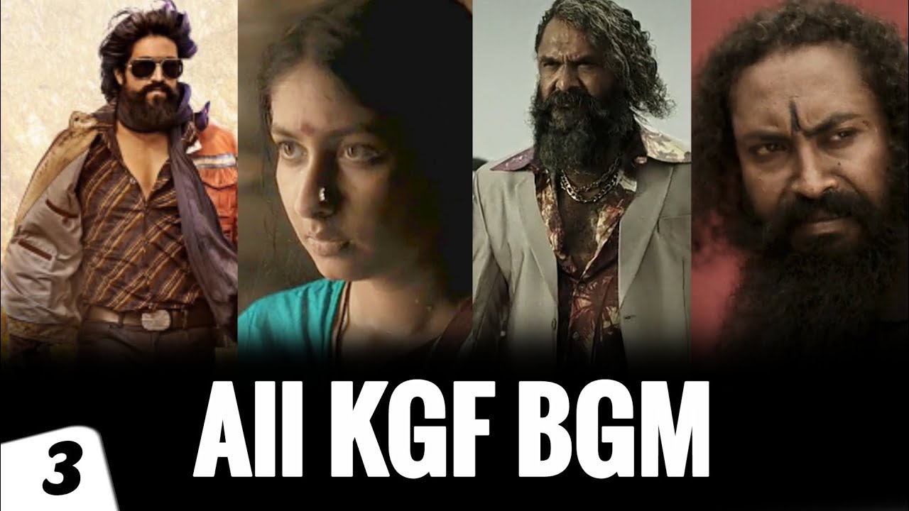 All KGF Mass BGM (Chapter - 1) || KGF All Mass Background Music (BGM