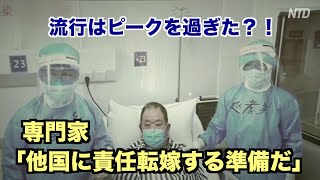 中共「流行はピークを過ぎた」専門家「他国に責任転嫁する準備だ」【禁聞】