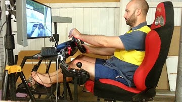 2DOF Motion Simulator playing LFS
