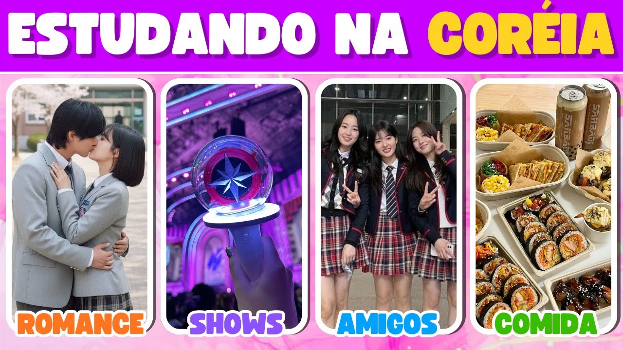 Monte Seu Intercâmbio na Coreia 🇰🇷✨ | Qual Vida Você Vai Criar? 💖 | Jogo das escolhas | Marte Quiz
