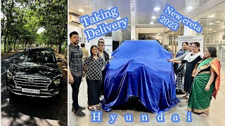 Taking Delivery of new hyunday creta 2023 | IMT | Black love