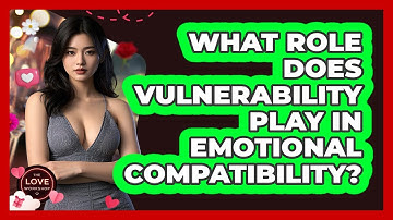 What Role Does Vulnerability Play In Emotional Compatibility? - The Love Workshop