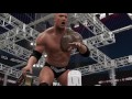 Wwe 2k16 the rock vs brock leasnar vs triple h vs john cena hell in a cell match wwe worl