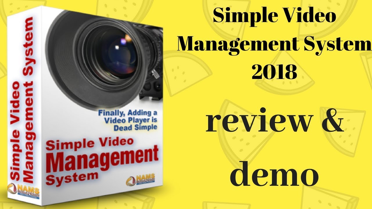 Simple Video Management System 2018 review and demo