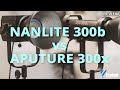 Nanlite Forza 300B VS Aputure Light-Storm 300x Bi-colour lights.