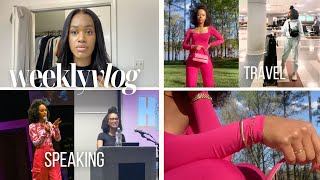 A week+ w/ me | Travel vlog, New jewelry, Speaking engagements, Easter, A WIG!