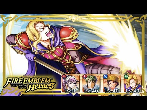 【実況】FEヒーローズ 配布星3だけでナーシェン戦ハード＆ミッション攻略！！！！