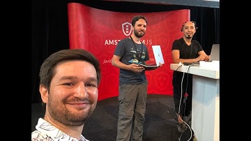 VLOG #07: AmsterdamJS Etkinligindeyiz