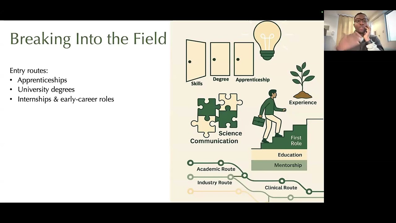 RESILIENCE Careers Webinar. From Bench to Bedside: Exploring Careers in Cell Therapy Dr James Kusena