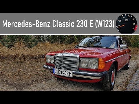 mercedes-benz-classic:-jungfernfahrt-eines-230e-(w123)-nach-einer-motorrevision
