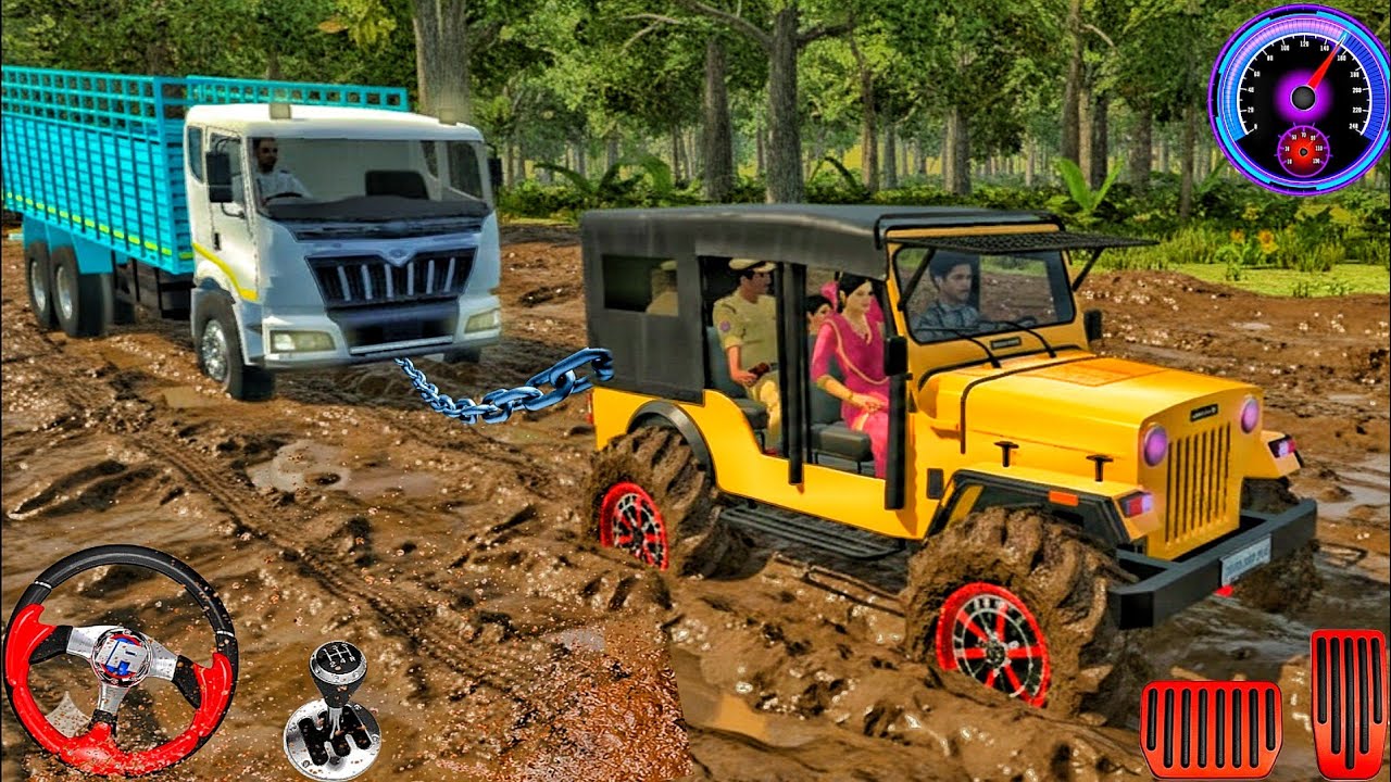 4x4 Offroad Jeep Driving Simulator 3D - Drive SUV 4x4 jeep Offroad Game - Android GamePlay part 15