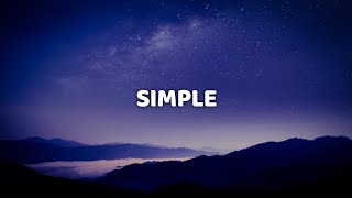 Caroline - Simple (Lyric Video)