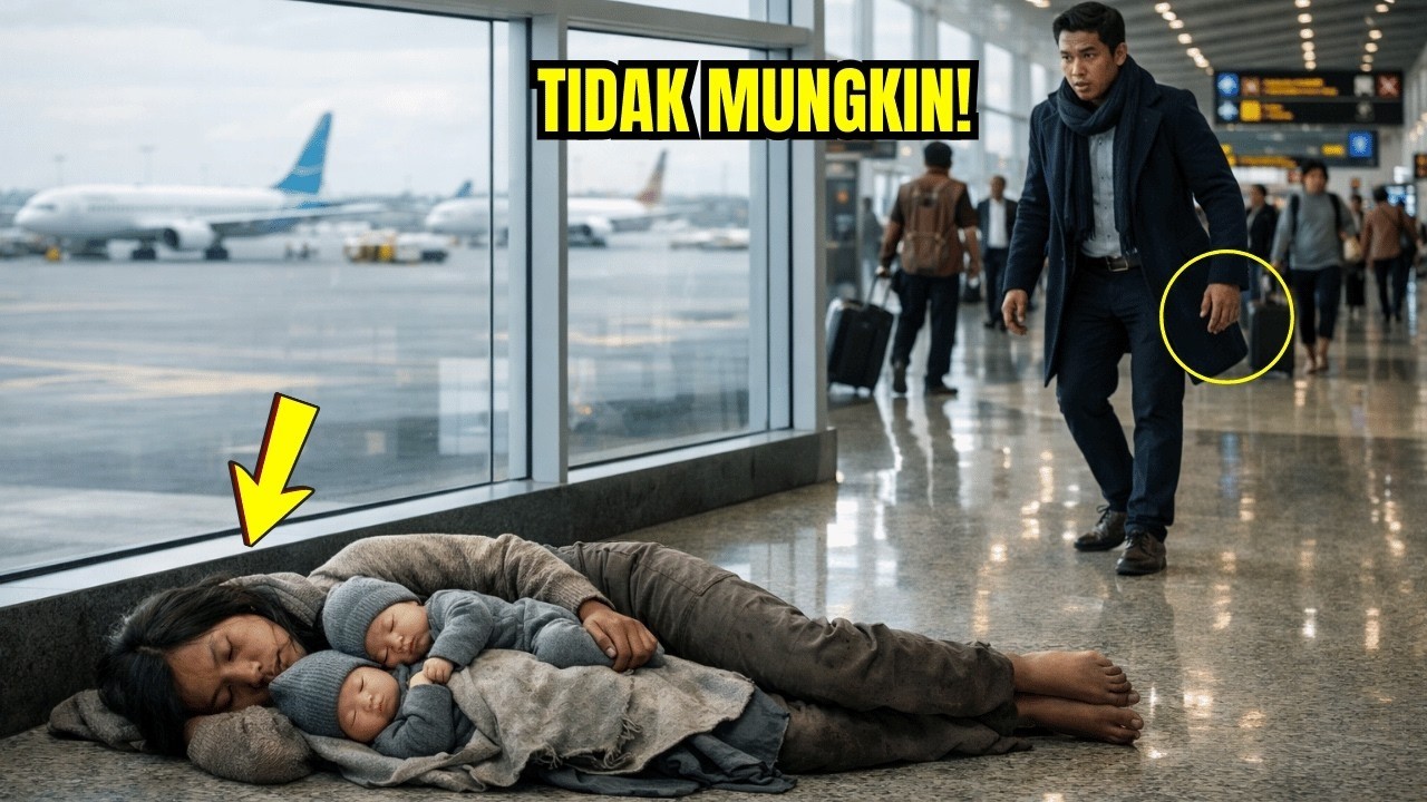 MILIARDER MELIHAT MANTAN PEMBANTU DENGAN ANAK KEMBAR DI BANDARA — KEBENARAN MENGUBAH SEGALANYA