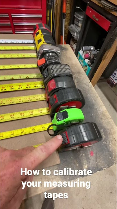 Lixer Tools Tape Measure Calibration