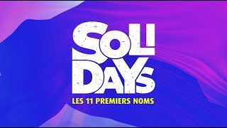 Solidays 2019 - Les 11 premiers noms