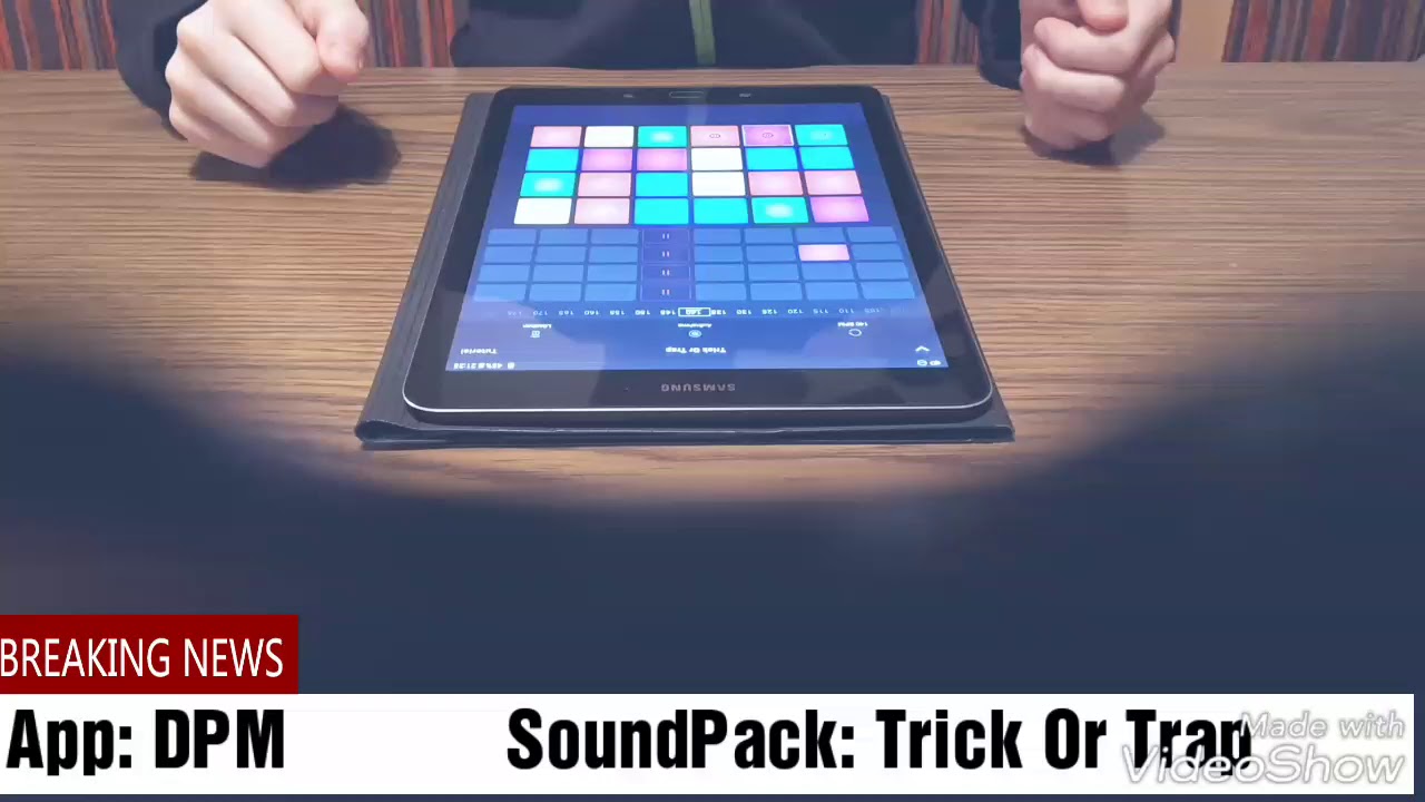 Musik machen mit der Drum Pad App (DPM) : Trick Or Trap - YouTube
