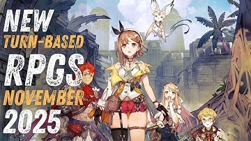 Top NEW Turn-Based RPGs of November 2025 on PC and Consoles