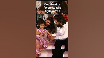 Allu Arjun daughter Arha cutest moments with pooja hegde | pushpa movie | Allu Arha debut movie |