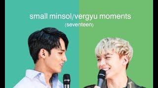 small minsol/vergyu moments