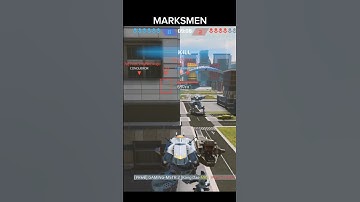 MARKSMEN NEW : war robot gameplay ❓ #gaming #shorts #warrobotsgameplay
