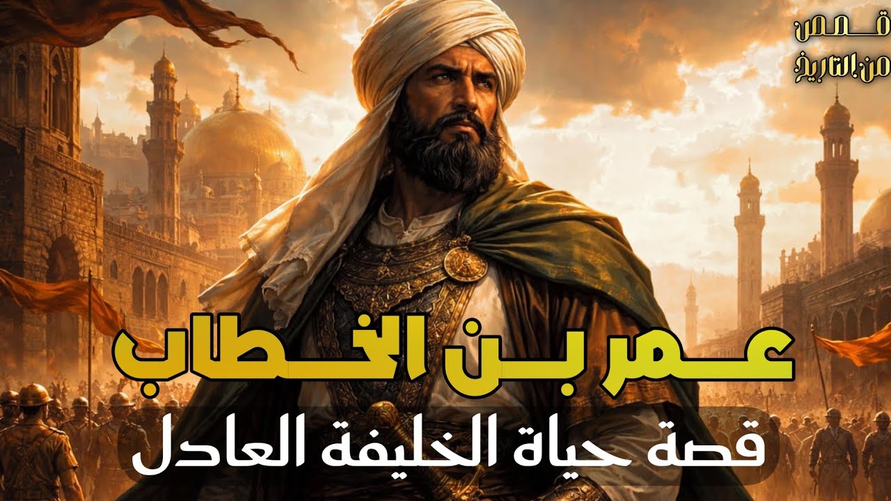 عمر بن الخطاب | قصة حياة الخليفة العادل وسيرة الأثر الخالد | قصص الصحابة