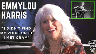 'I had the best musicians in the world in my band'  Emmylou Harris Musicians Hall of Fame Backstage