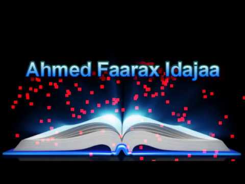 Idaajaa Oo Tirinaya Gabayo Goosgoosa Oo Ka Kooband Dhamaan Gabyaayada Kuwa Ugu Caansan