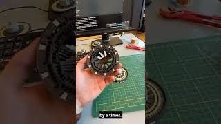 This Spinning Disk “Fakes” 6× Resolution 🤯 POV Display Explained
