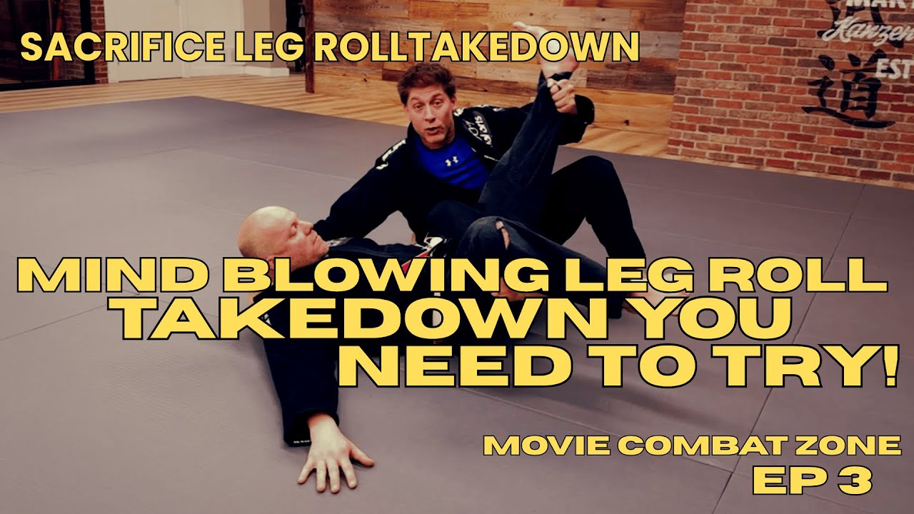 How to LEG ROLL into KNEE BAR. You have to try this!!