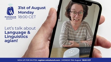 3rd #VoiceLunch Language and Linguistics