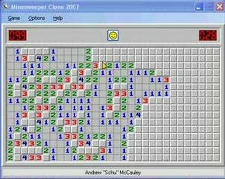 minesweeper expert non-flagging 56 by me