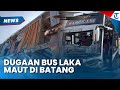 3 ORANG TEWAS, Ini Dugaan Penyebab Kecelakaan Maut Bus PO Haryanto di Batang