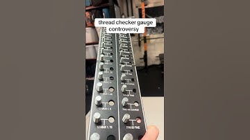 The $13 thread checker gauge: is this tool too good to be true?#threadchecker #tools