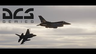 F-16C Night Flight Training【#DCSWorld 】
