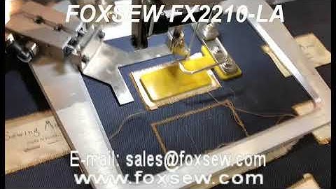 Automatic Label Attaching Sewing Machine