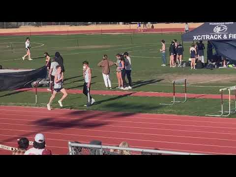 First 1600m Race of the 2021 Ironwood Ridge High School Track Season.