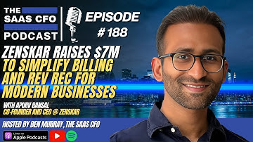 Zenskar Raises $7M to Simplify Billing and Rev Rec for Modern Businesses | The SaaS CFO | Zenskar