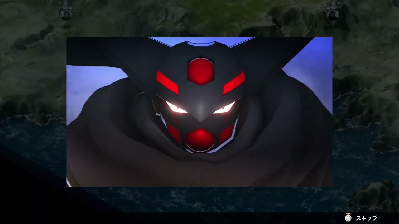 スパロボY ゲッターノワール・G 合体シーン