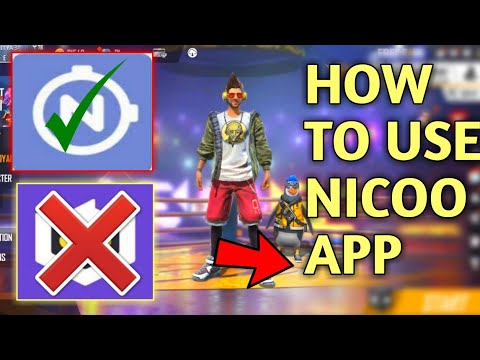 HOW TO USE NICOO APP IN FREEFIRE || ALL DRESS AND SKIN FREE - GARENA FF