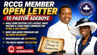 A Member Of RCCG' Open Letter To Pa Adeboye - Church Business & We Can't Reach You Sir!