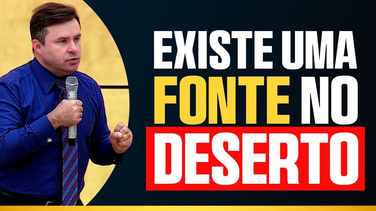 EXISTE UMA FONTE NO DESERTO